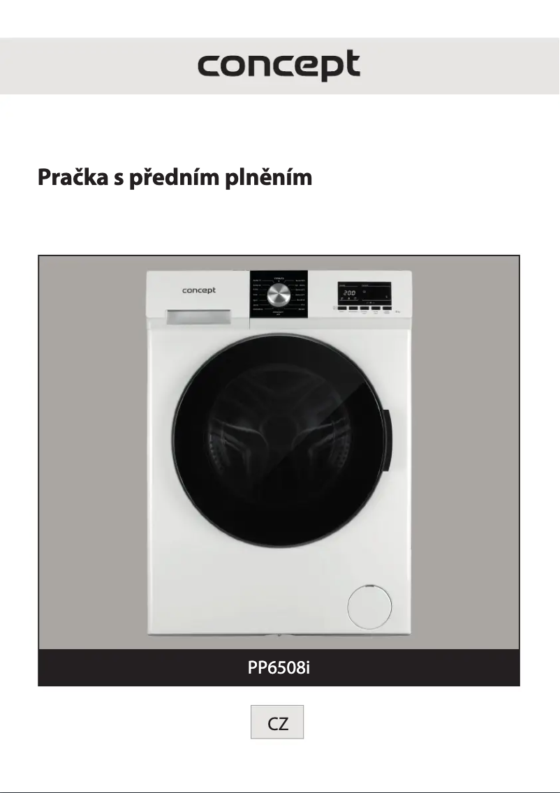 Image de la première page du manuel de l'appareil PP6508I