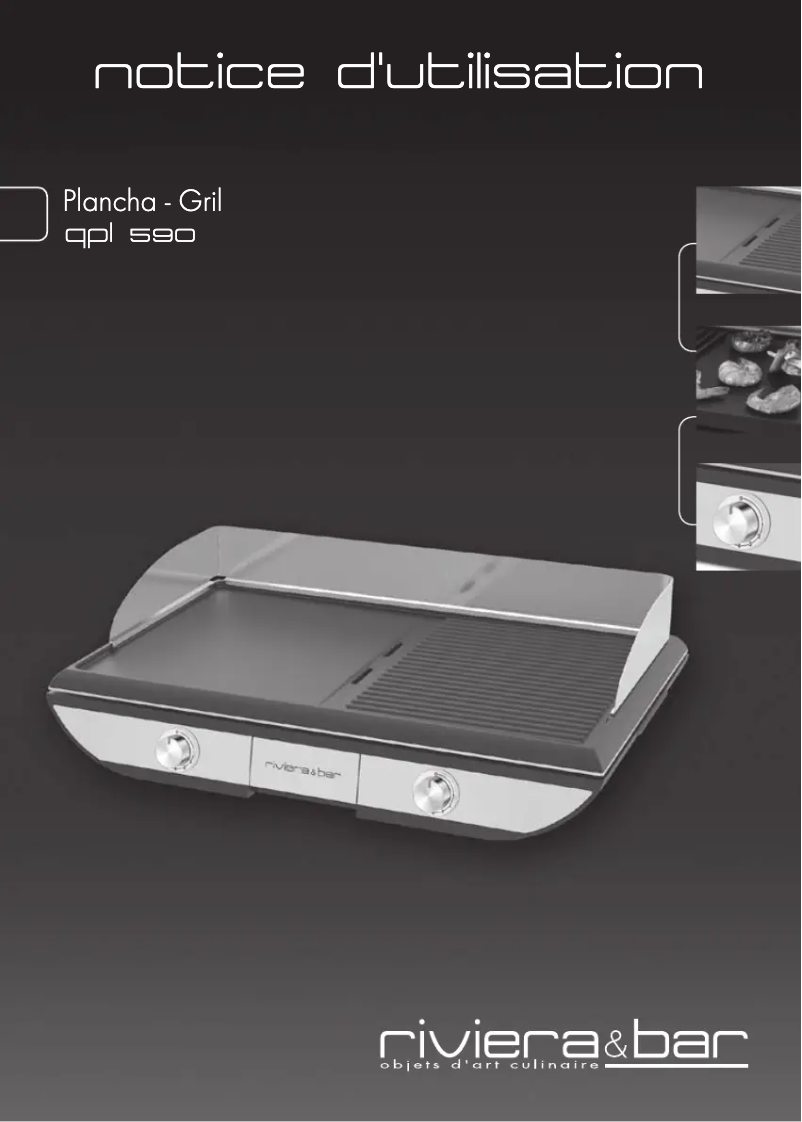 Image de la première page du manuel de l'appareil QPL590