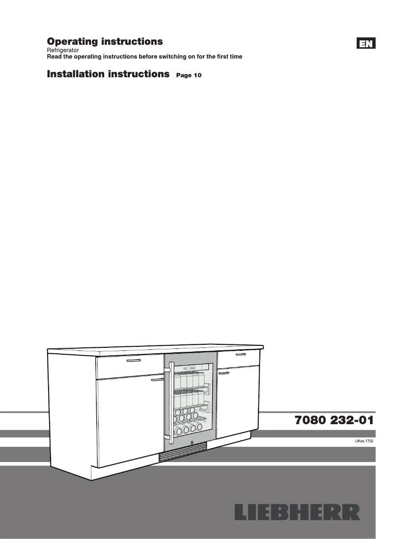 Image de la première page du manuel de l'appareil UKes 1752 GrandCru