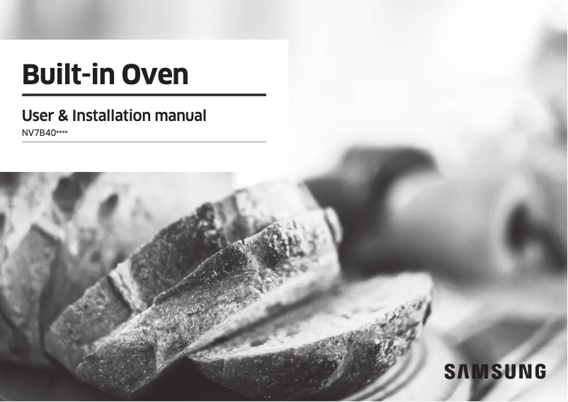 Page 1 de la notice Manuel utilisateur Samsung NV7B4040VAS