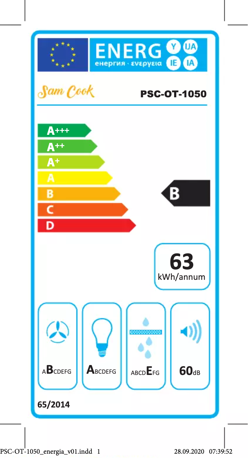 Image de la première page du manuel de l'appareil PSC-OT-1050