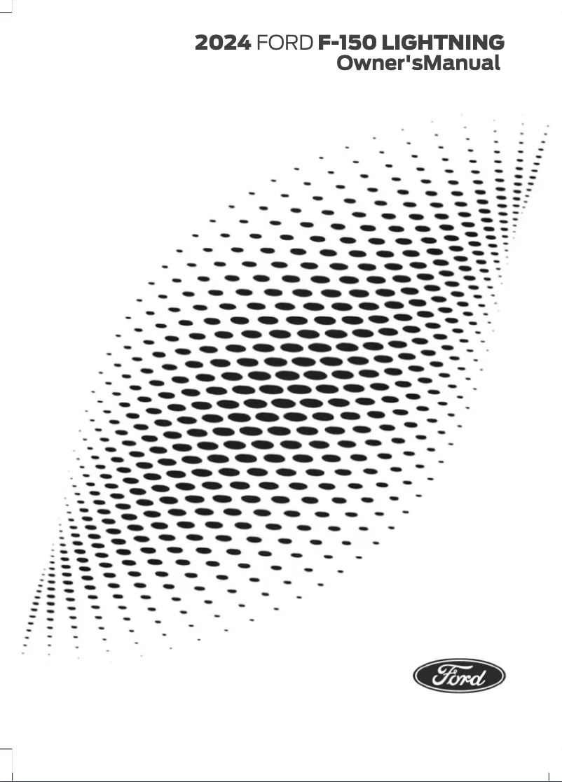 Page n°1 - Manuel utilisateur Ford F-150 Lightning (2024)
