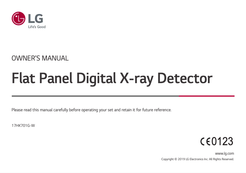 Page 1 of the manual User Manual LG 17HK701G