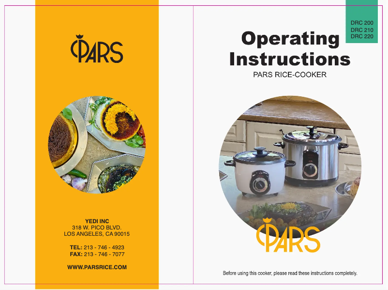 Página 1 del manual Manual de usuario Pars DRC 220