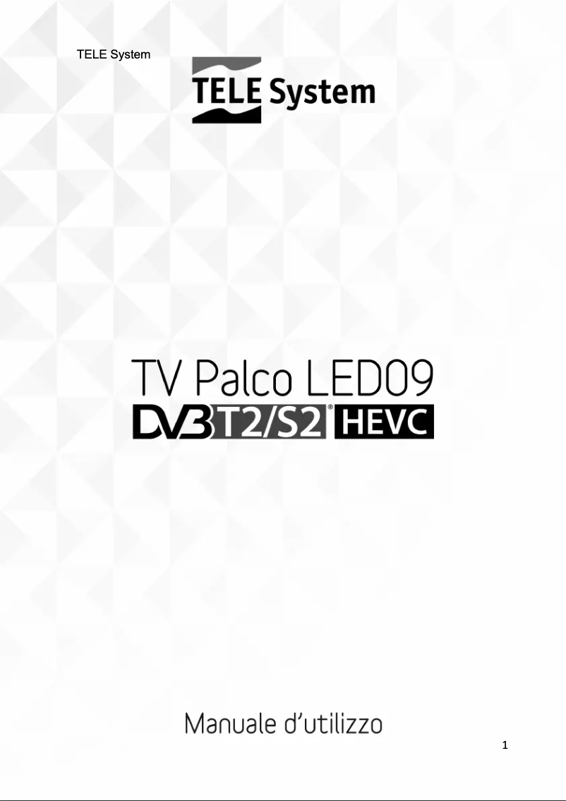 Image de la première page du manuel de l'appareil PALCO39