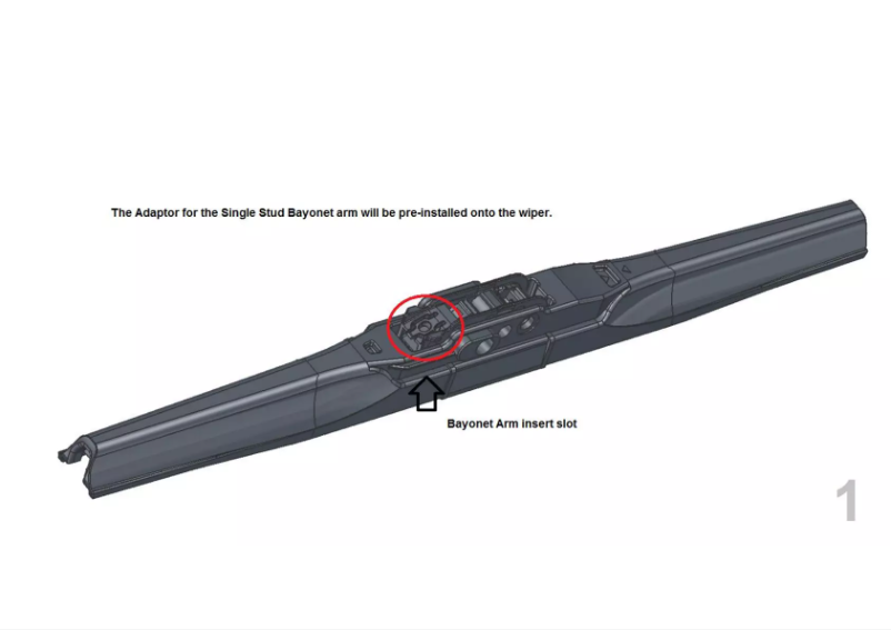 Image de la première page du manuel de l'appareil Bayonet