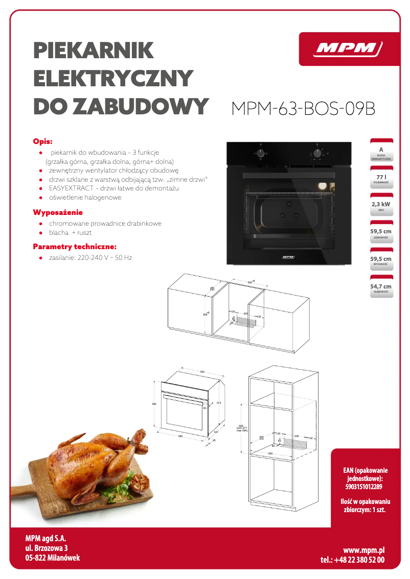 Image de la première page du manuel de l'appareil PM-63-BOS-09B