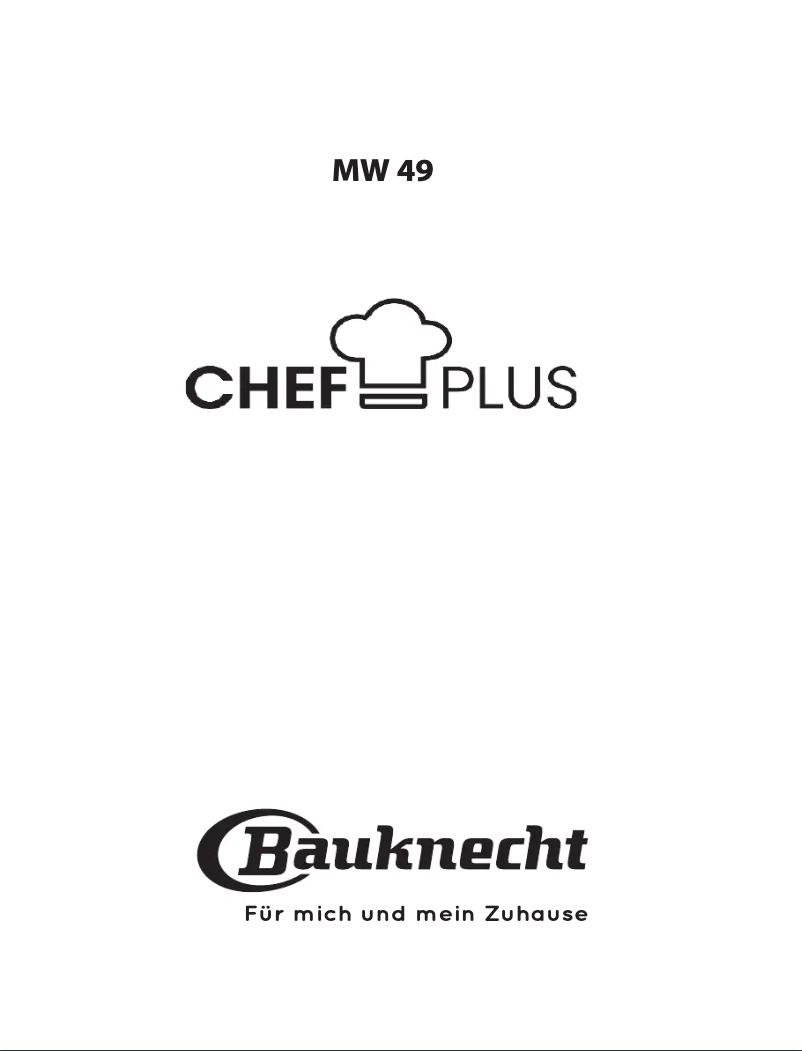 Image de la première page du manuel de l'appareil MW 49 SL