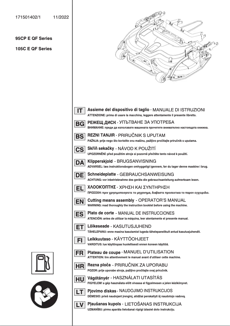 Page n°1 - Manuel utilisateur Stiga Combi 95 Q Plus