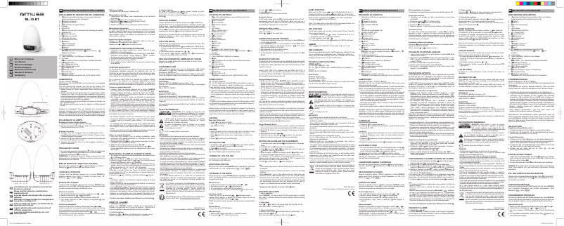 Página 1 del manual Manual de usuario Muse ML-35 BT
