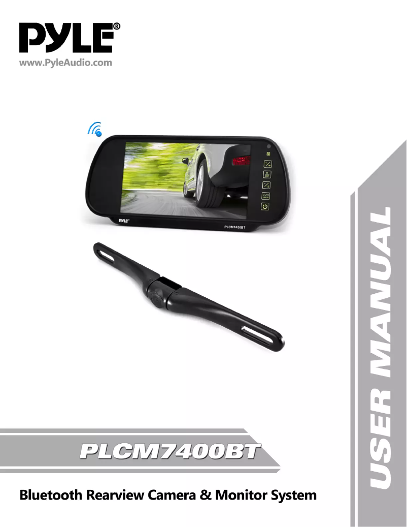 Image de la première page du manuel de l'appareil PLCM7400BT