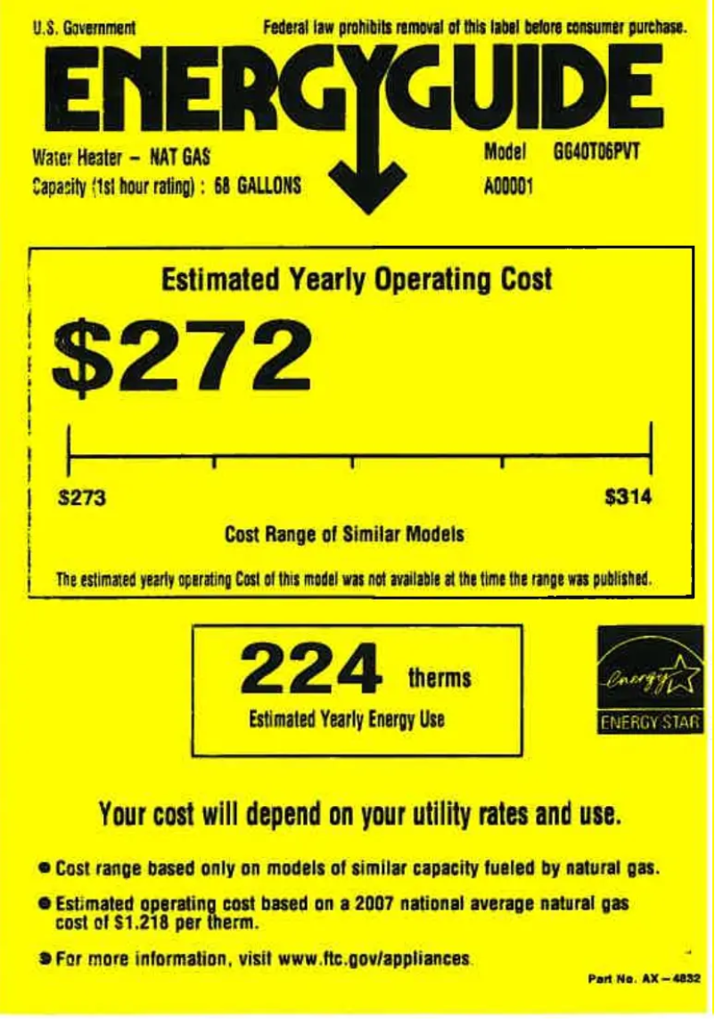 Image de la première page du manuel de l'appareil GG40T06PVT