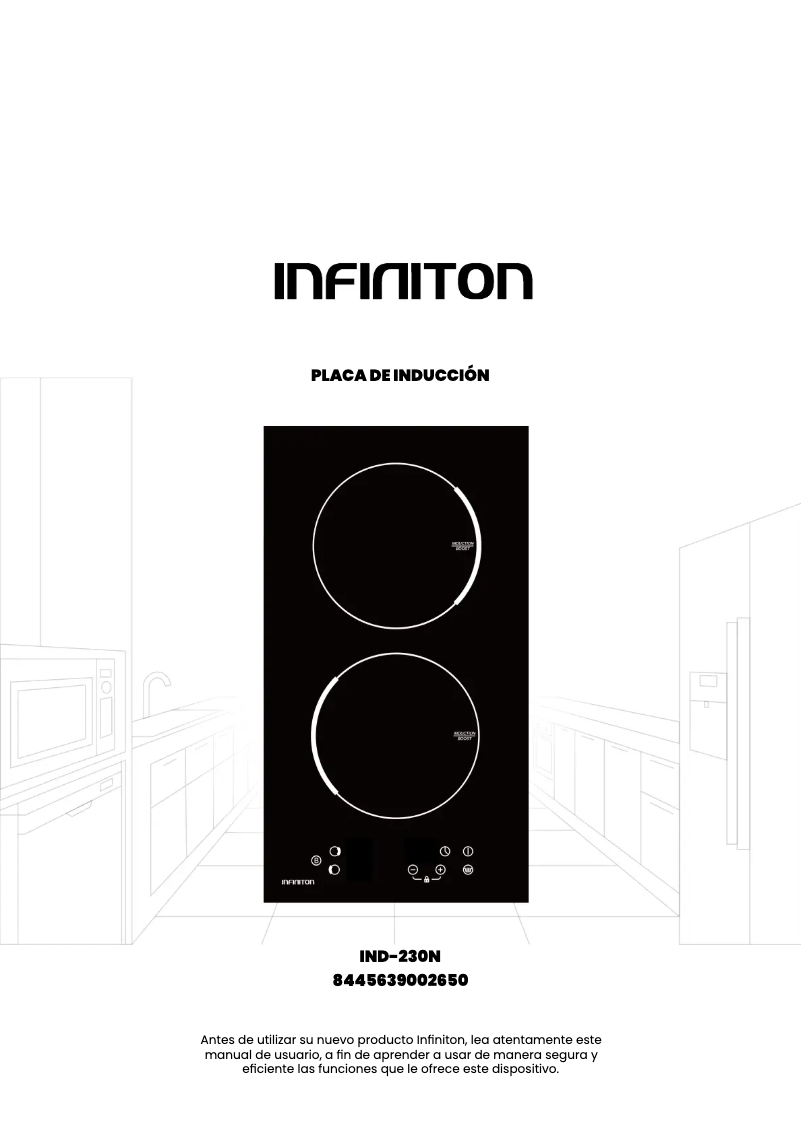 Page n°1 - Manuel utilisateur Infiniton IND-230N