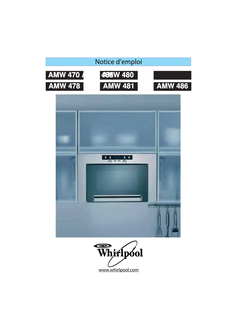 Página 1 del manual Manual de usuario Whirlpool AMW 481