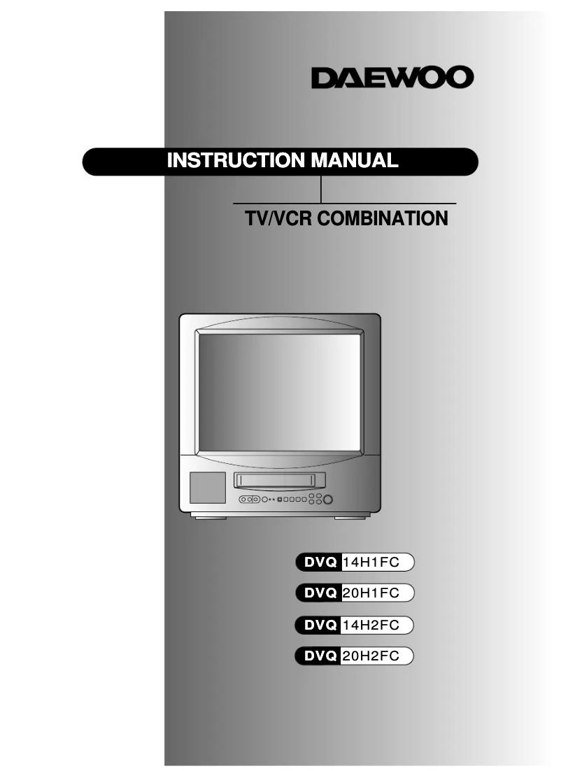Image de la première page du manuel de l'appareil DVQ-14H1FC