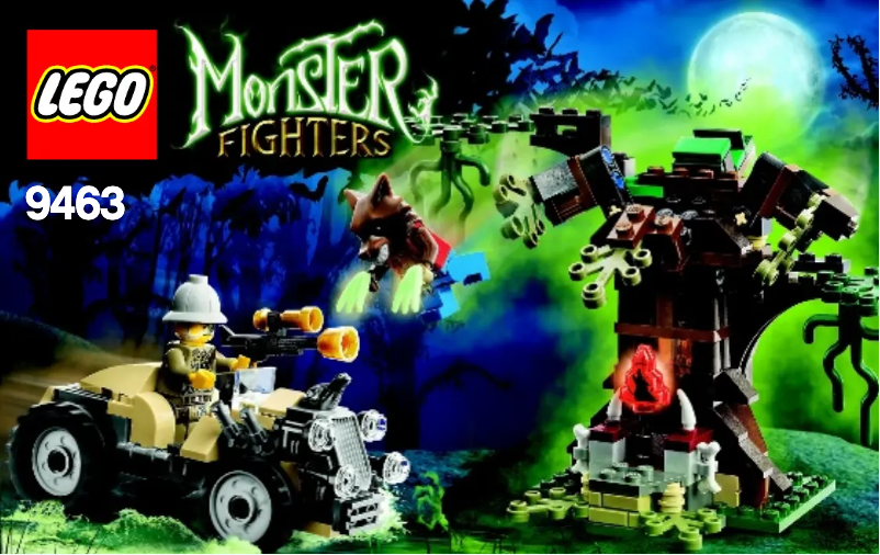 Page 1 de la notice Manuel utilisateur Lego Monster Fighters 9463