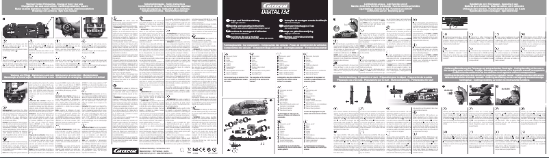 Page 1 de la notice Manuel utilisateur Carrera Renault R28 Show Car Nº5