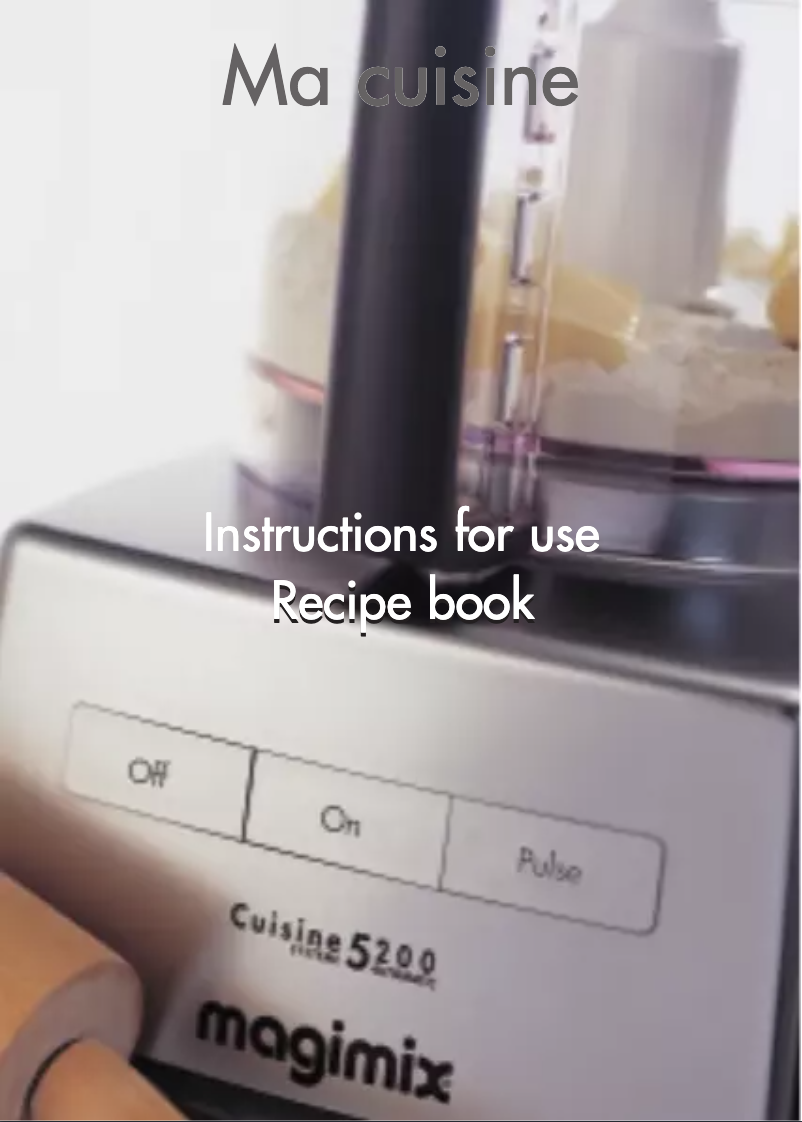 Image de la première page du manuel de l'appareil 5200