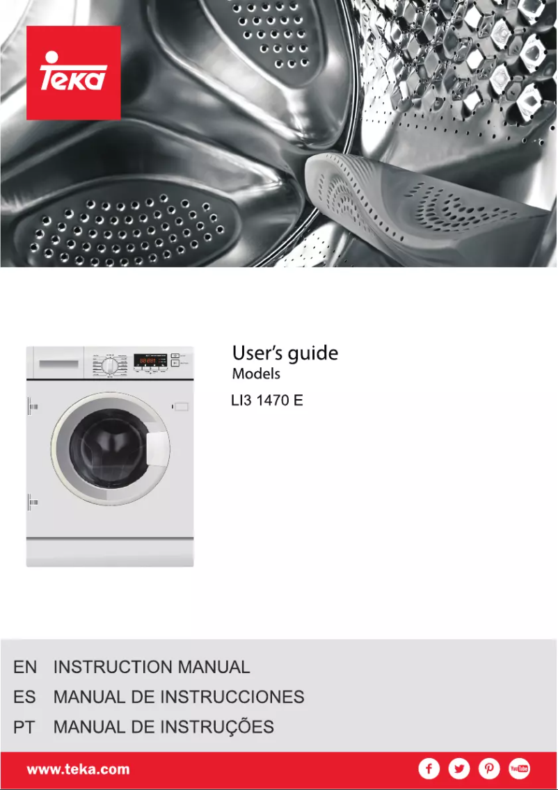 Page 1 de la notice Manuel utilisateur Teka LI3 1470 EU