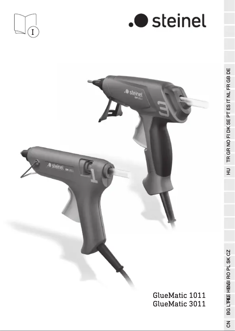 Page 1 de la notice Manuel utilisateur Steinel GlueMatic 1011