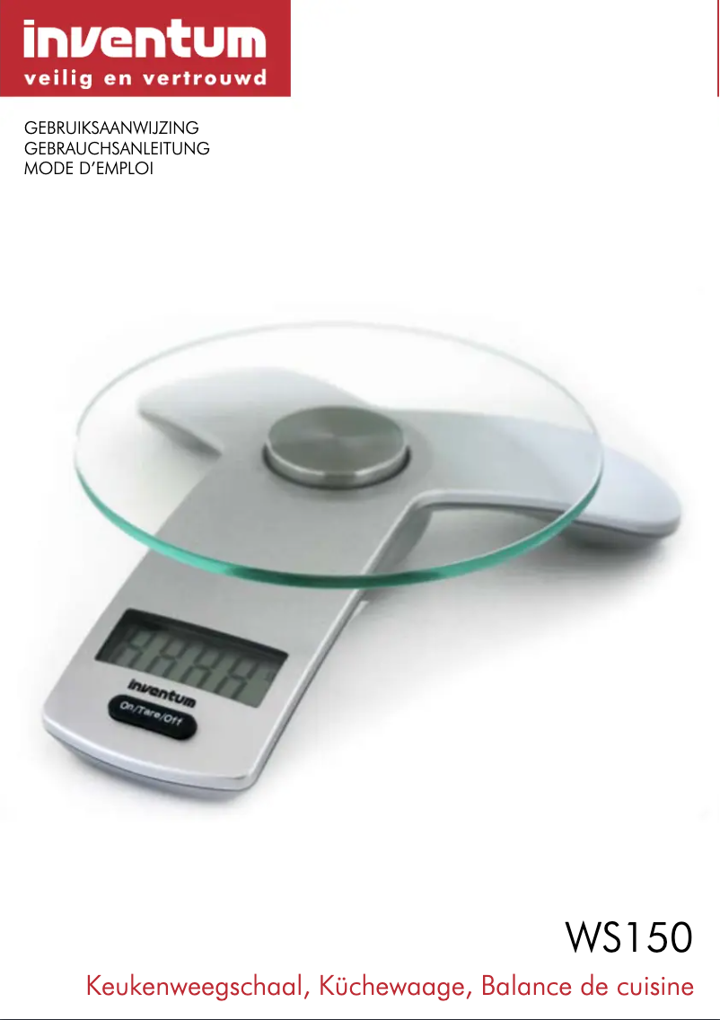 Page 1 de la notice Manuel utilisateur Inventum WS150