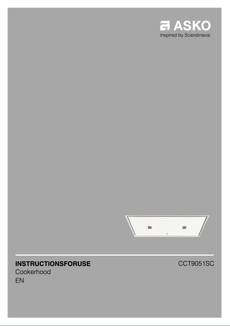 Page 1 de la notice Manuel utilisateur Asko CCT9051SC