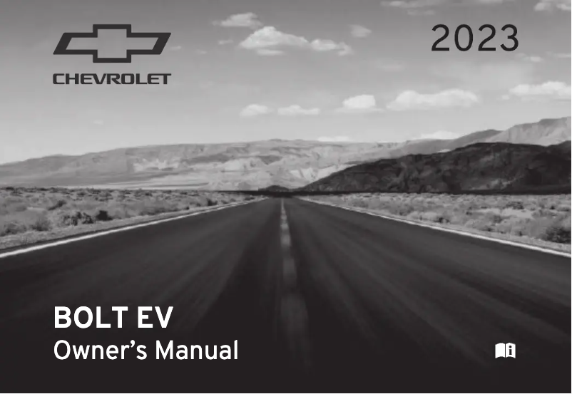 Page 1 de la notice Manuel utilisateur Chevrolet Bolt (2023)