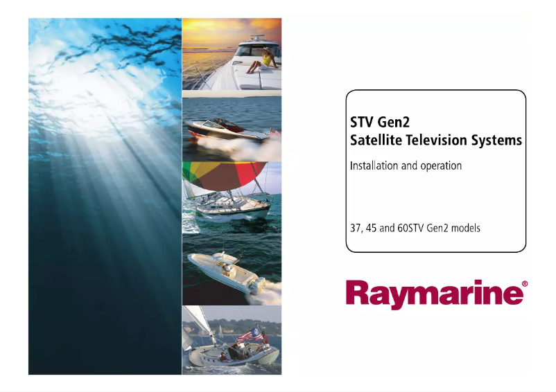 Page 1 de la notice Manuel utilisateur Raymarine 60STV