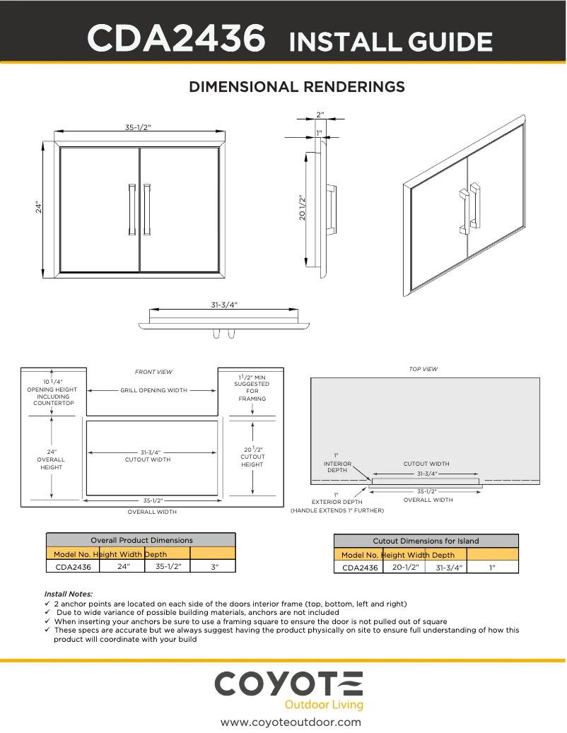 Image de la première page du manuel de l'appareil CDA2436