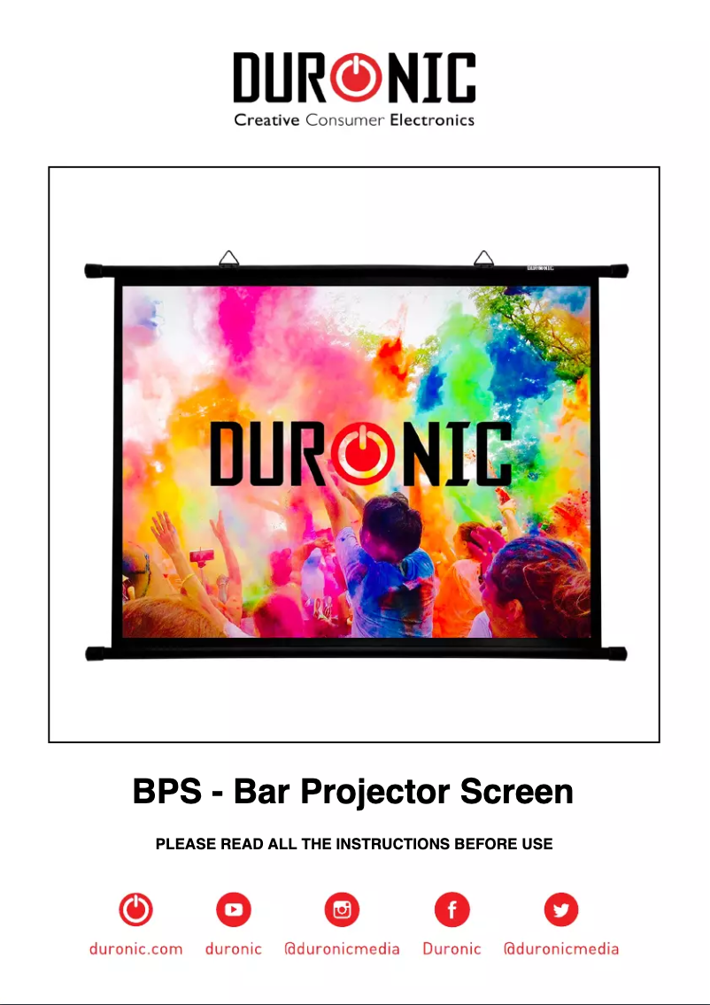 Image de la première page du manuel de l'appareil BPS