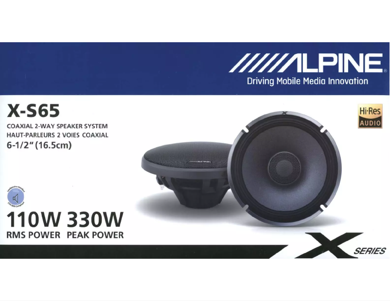 Image de la première page du manuel de l'appareil X-S65