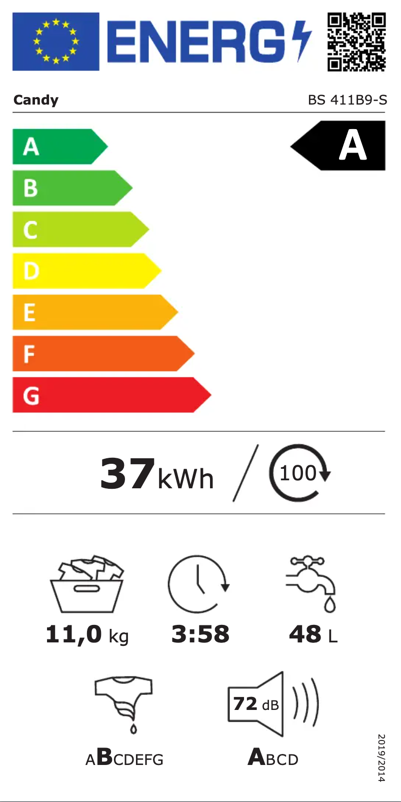 Image de la première page du manuel de l'appareil BS 411B9-S