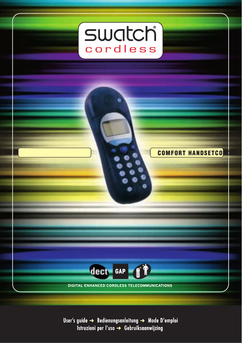 Imagen de la primera página del manual del dispositivo Cordless III