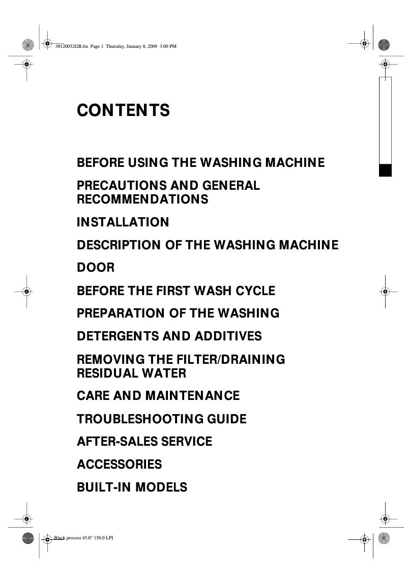 Página 1 del manual Manual de usuario Whirlpool AWZ 512/SE WP