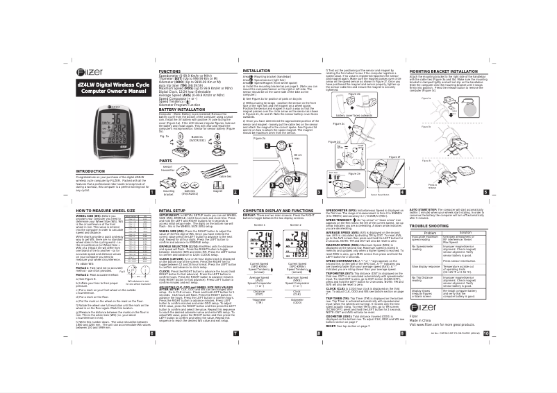 Image de la première page du manuel de l'appareil DZ4LW