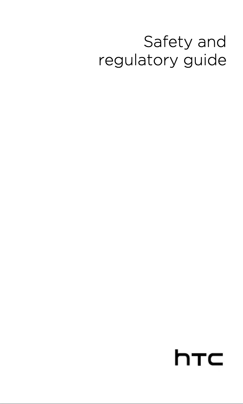 Page 1 de la notice Instructions de sécurité HTC Desire 830 Dual SIM