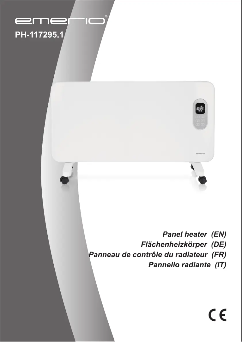 Page 1 de la notice Manuel utilisateur Emerio PH-117295