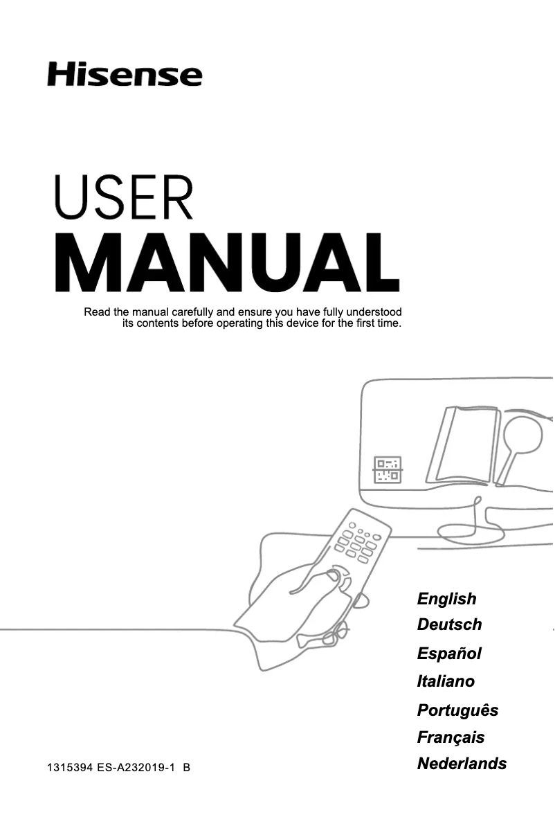 Image de la première page du manuel de l'appareil 32A4NTUK