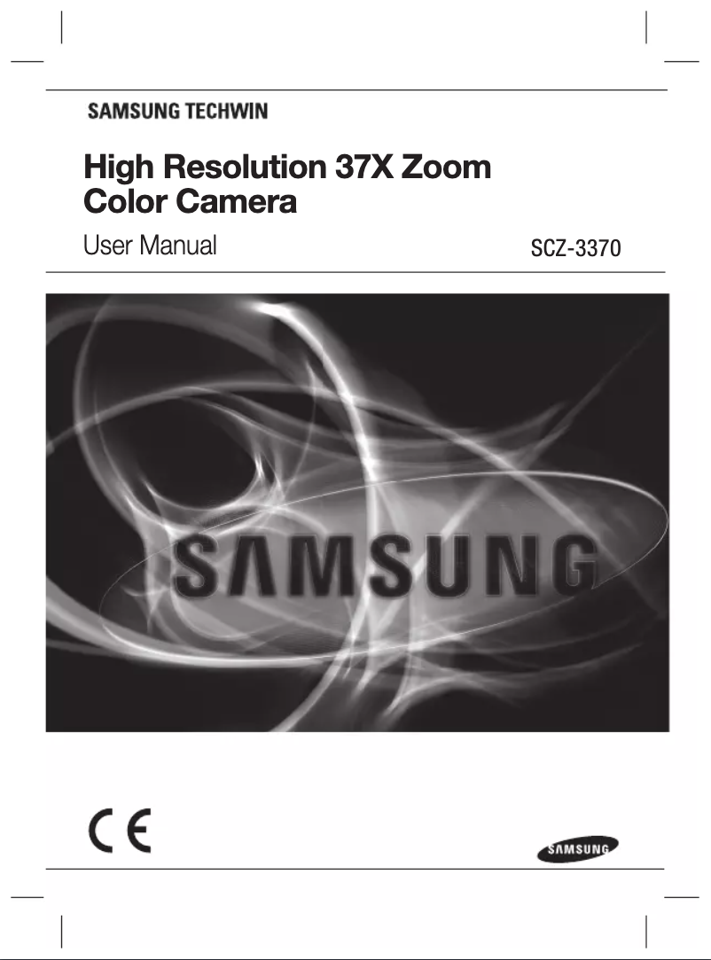 Page 1 de la notice Manuel utilisateur Hanwha SCZ-3370