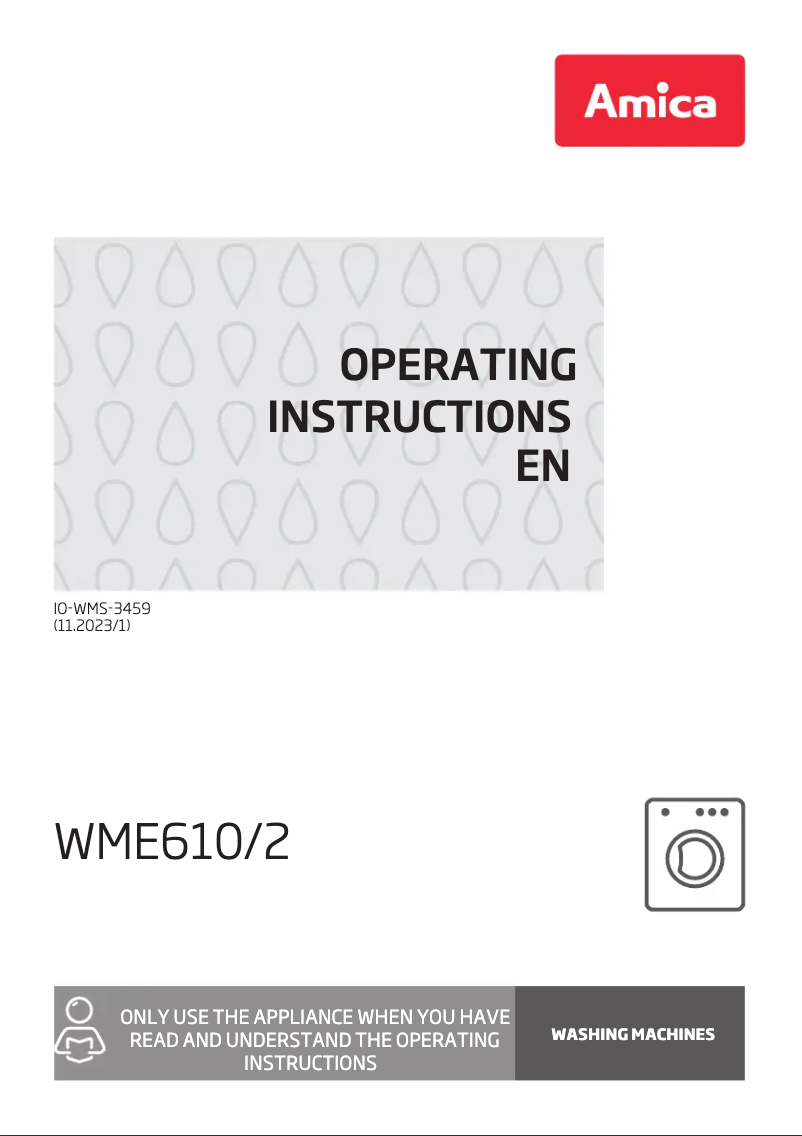 Imagen de la primera página del manual del dispositivo WME610