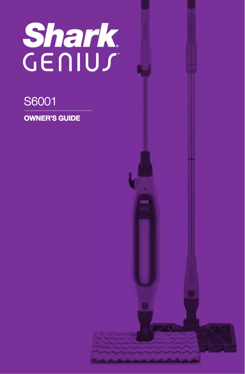 Page 1 de la notice Manuel utilisateur Shark Quick Flip Steam Professional S6001