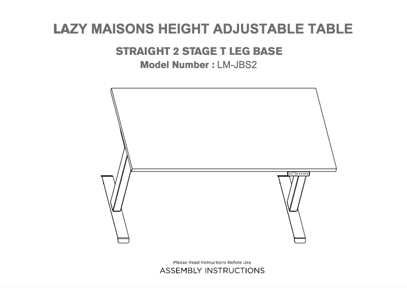 Página 1 del manual Manual de usuario Lazy Maisons LM-JBS2