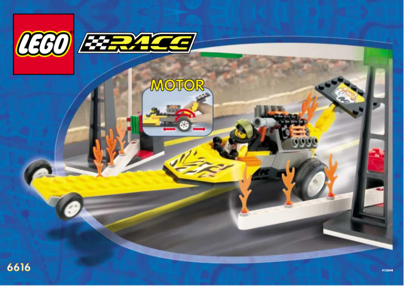Page n°1 - Manuel utilisateur Lego Rocket Dragster