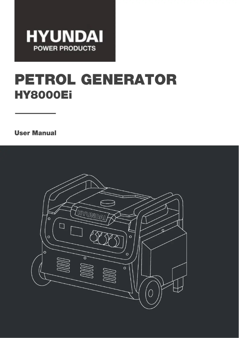 Image de la première page du manuel de l'appareil HY8000Ei