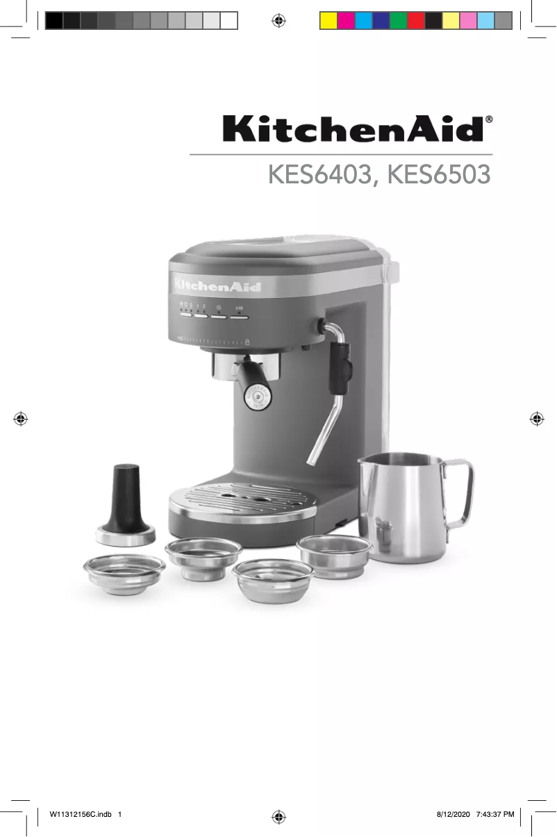 Page 1 de la notice Manuel utilisateur KitchenAid KES6503