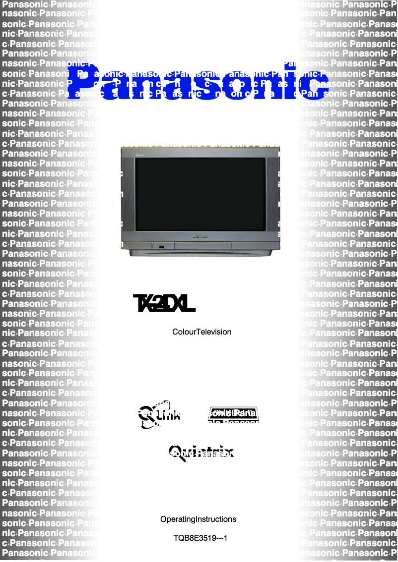 Page 1 de la notice Manuel utilisateur Panasonic TX-24DX1L