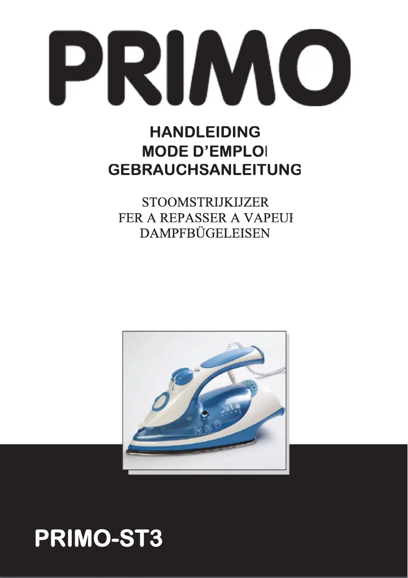 Page n°1 - Manuel utilisateur Primo ST3