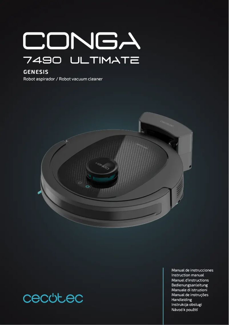Page n°1 - Manuel utilisateur Cecotec Conga 7490 Ultimate Genesis