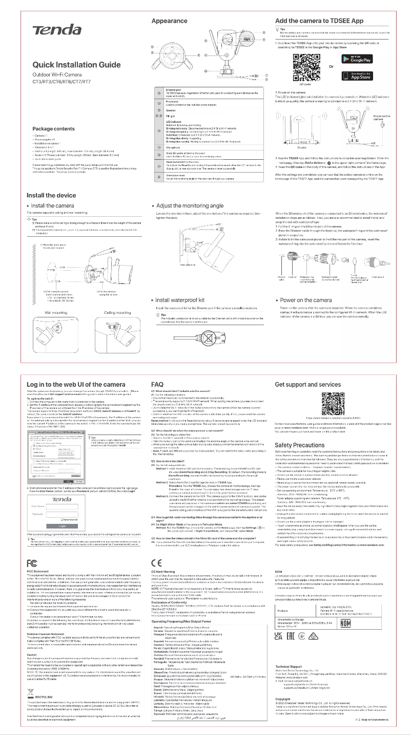 Image de la première page du manuel de l'appareil RT3