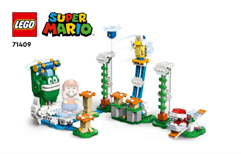Page 1 de la notice Manuel utilisateur Lego Super Mario 71409